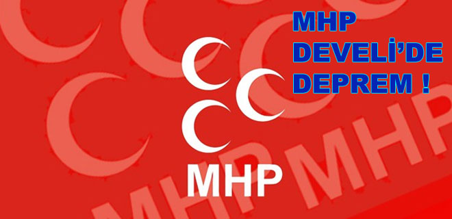 İLÇE BAŞKANI VE 20 ÜYE İSTİFA  ETTİ