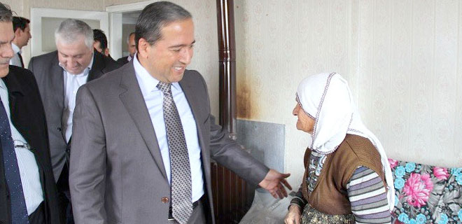 ALİ CANDAN`DAN YAŞLI VATANDAŞLARA ZİYARET