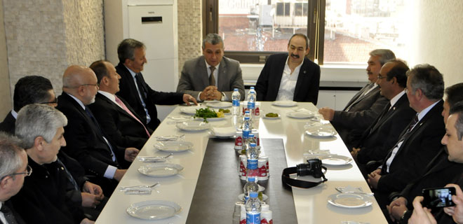 MHP ADAYLARI STK ZİYARETLERİNE DEVAM ETTİ