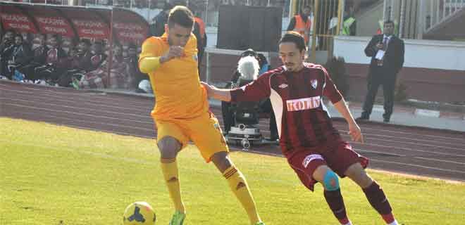 KAYSERİSPOR, ELAZIĞ`DA KAYBOLDU