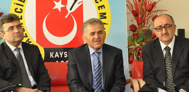 BÜYÜKKILIÇ GAZETECİLER CEMİYETİNİ  ZİYARET ETTİ