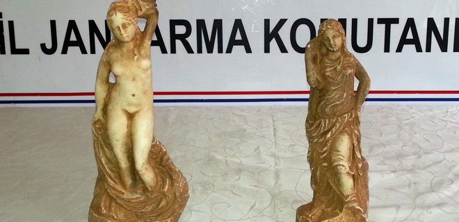 İNCESU`DA TARİHİ ESER ELE GEÇİRİLDİ