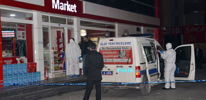 SİLAHLI SOYGUNCULAR BENZİN İSTASYONUNU SOYDU