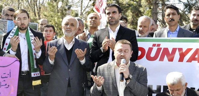 MAZLUM-DER SURİYE İÇİN TOPLANDI