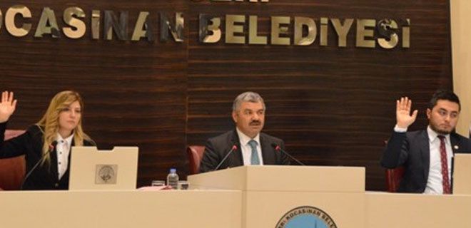 KOCASİNAN BELEDİYE MECLİSİ  TOPLANDI
