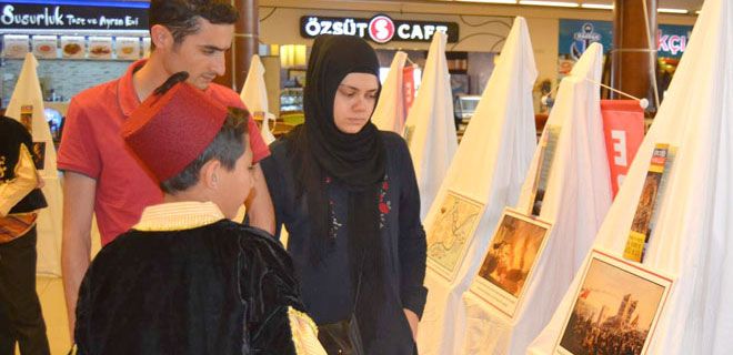 ÖZEL ERCİYES KOLEJİNDEN `FETİH` SERGİSİ