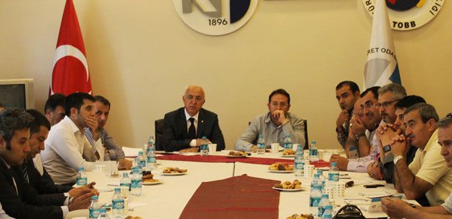 KTO`DA IRAK`A YÖNELİK TİCARET MASAYA YATIRILDI