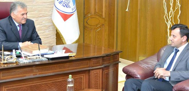 MELİKGAZİ BELEDİYESİ`Nİ ZİYARET ETTİ