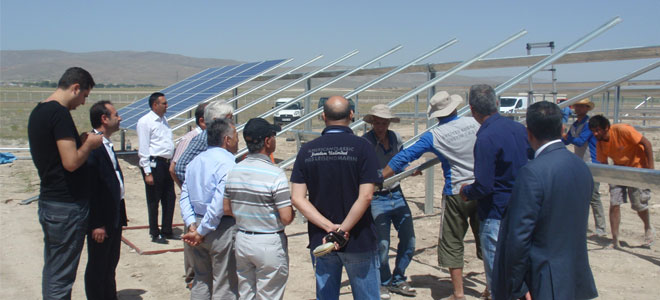 İLK GÜNEŞ ENERJİSİ SANTRALİ BÜNYAN KÖPRÜBAŞI KÖYÜNDE KURULUYOR