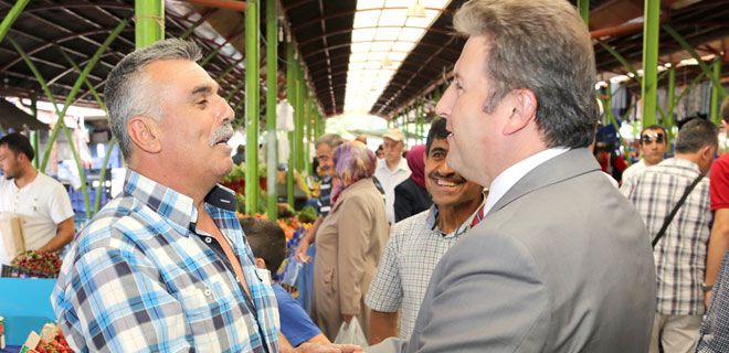 TALAS`IN İLK ORGANİK PAZARI AÇILIYOR