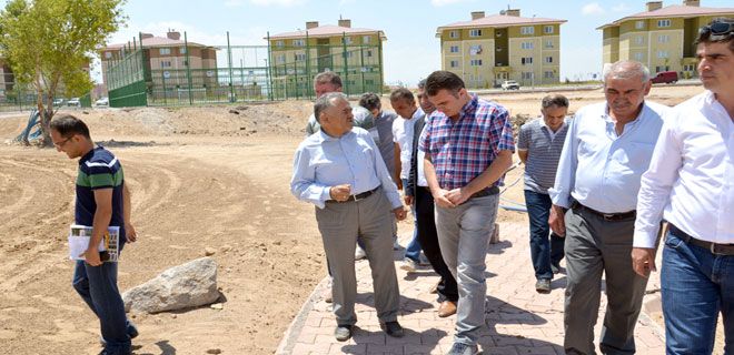 36 BİN M2 PARKIN İNŞAATI HIZLA DEVAM EDİYOR