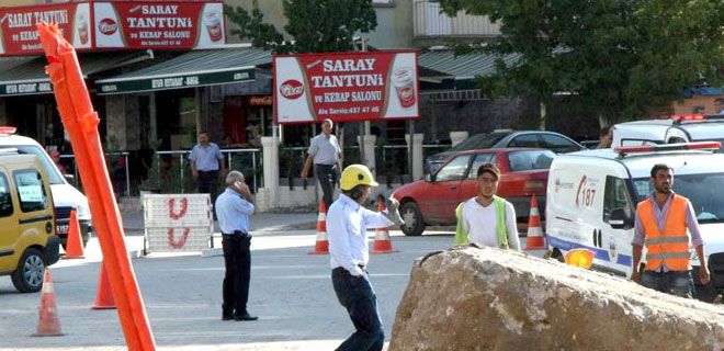 DOĞALGAZ BORUSUNDAKİ SIZINTI KORKUTTU