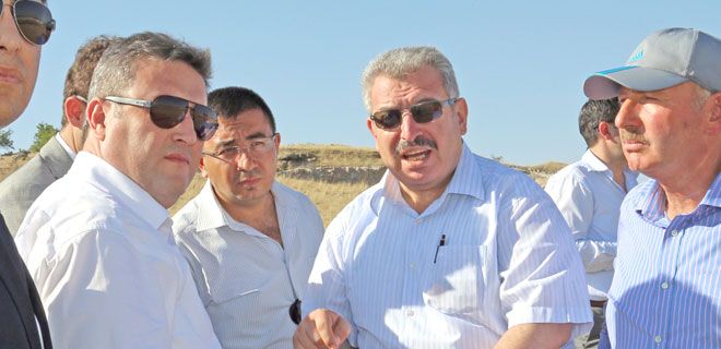 TALAS`A YENİ MODERN MEZARLIK ALANI