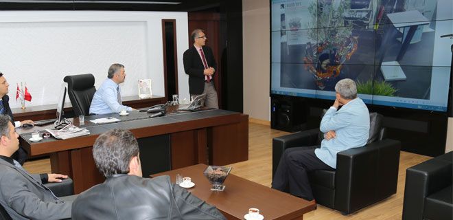 AVRUPA PEYZAJ FUARI`NA GİTTİ