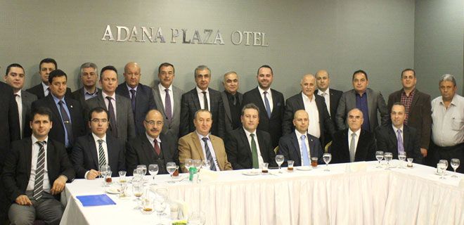 PALANCIOĞLU, ADANA`DA KAYSERİLİLERLE BULUŞTU