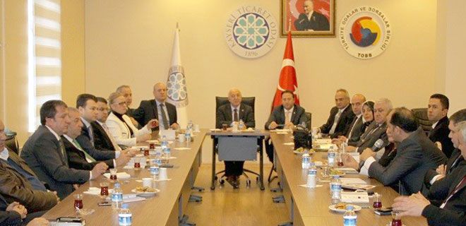 TİCARET   ODASI  EVSAHİPLİĞİ YAPTI