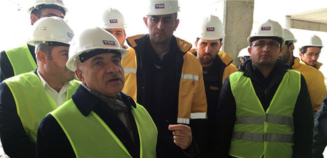 ŞEHİR HASTANESİNDE İNCELEME YAPTILAR 