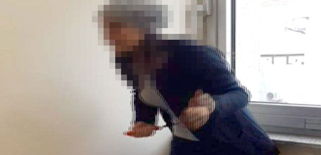 HARAKİRİ ANI KAMERALARA YANSIDI