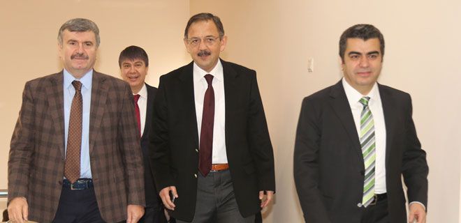 BAŞKANLAR VALİ DÜZGÜN`Ü ZİYARET ETTİ