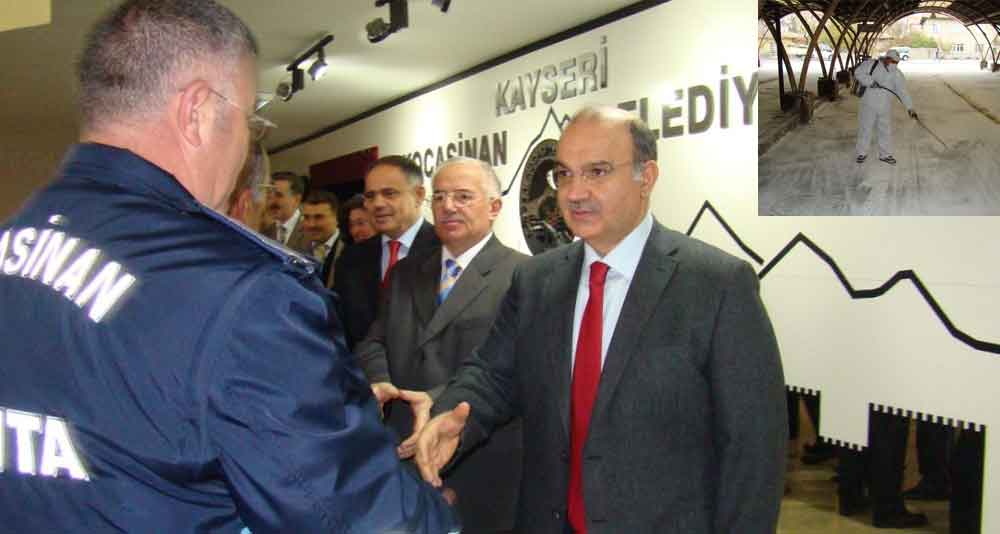 KOCASİNAN BAYRAMLAŞTI, ATIKLAR TEMİZLENDİ