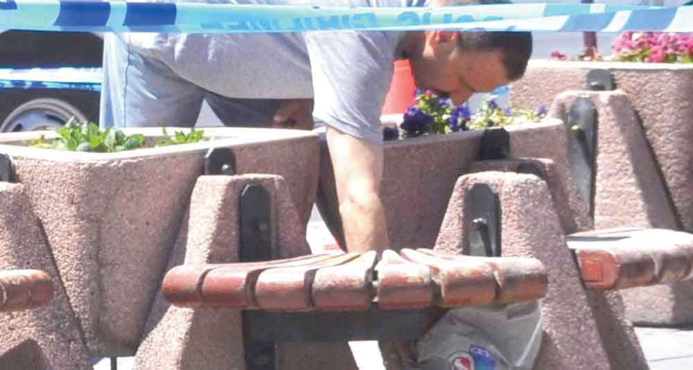 BOMBA İMHA UZMANINI İSYAN ETTİRDİ 