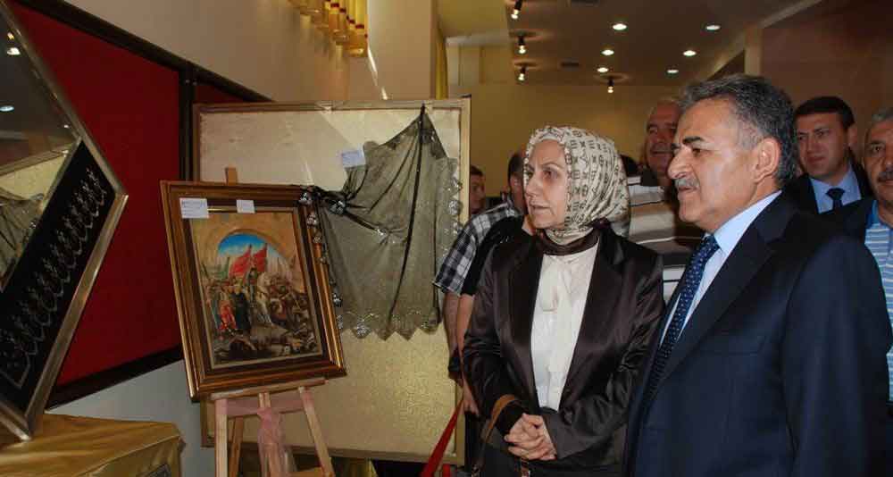 GÖZ NURU ESERLER SERGİLENDİ