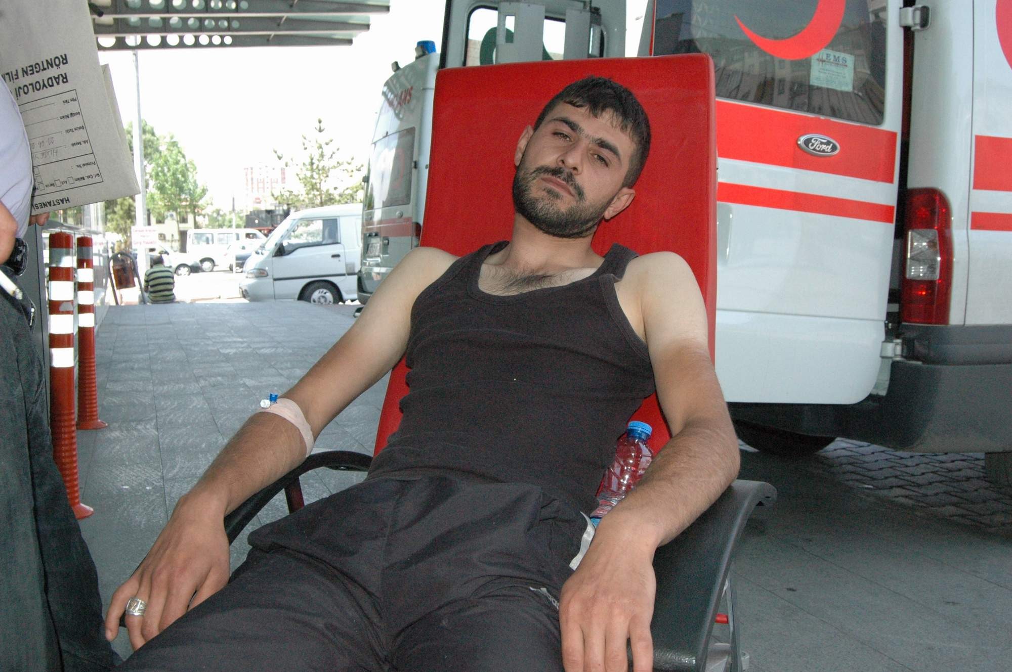 İŞ KAZASI: 1 YARALI