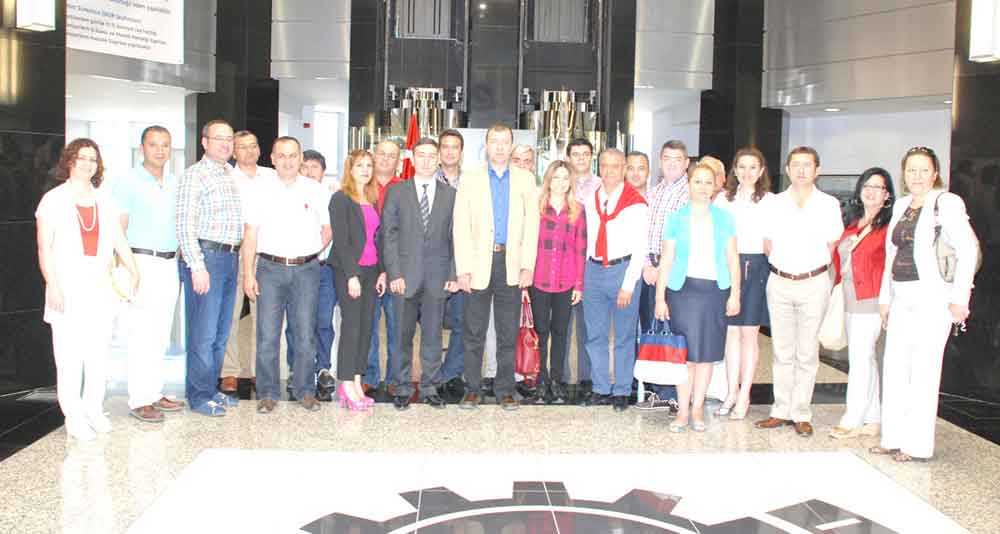 ANTALYALI İŞ ADAMLARINDAN KAYSO’YA ZİYARET
