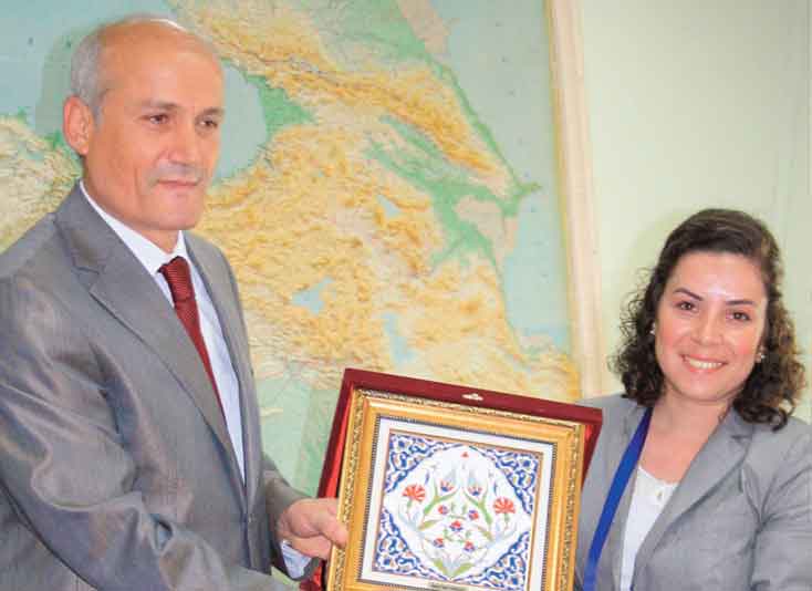 24 YABANCI ÖĞRENCİ VALİ BİLİCİ’Yİ ZİYARET ETTİ