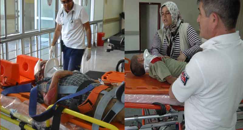 İKİ AYRI BİSİKLET KAZASINDA 2 ÇOCUK YARALANDI