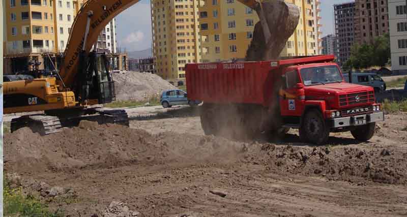 KOCASİNAN  BELEDİYESİ SÜMER’DE ÇEVRE DÜZENLEMESİNE BAŞLADI
