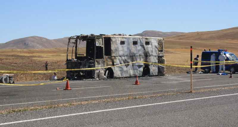 MAHKUMLARIN YANARAK ÖLDÜĞÜ OLAYLA İLGİLİ DAVA SÜRÜYOR