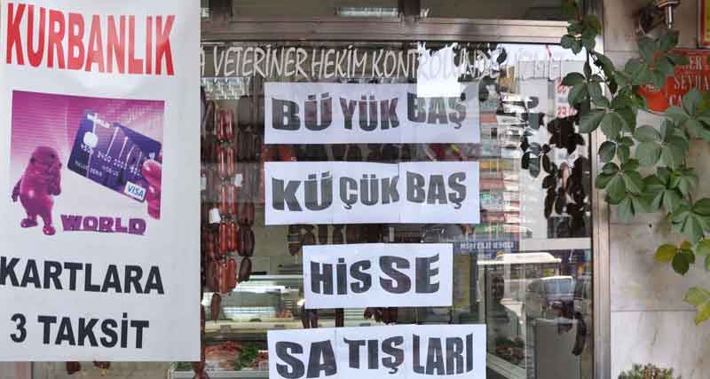 KURBAN SATIŞINDA KREDİ KARTI VE TAKSİT KOLAYLIĞI 