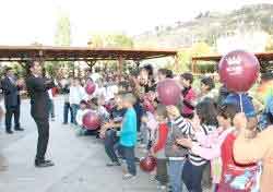 YUVA VE EVLERDE KALAN ÇOCUKLAR DOYASIYA EĞLENDİ