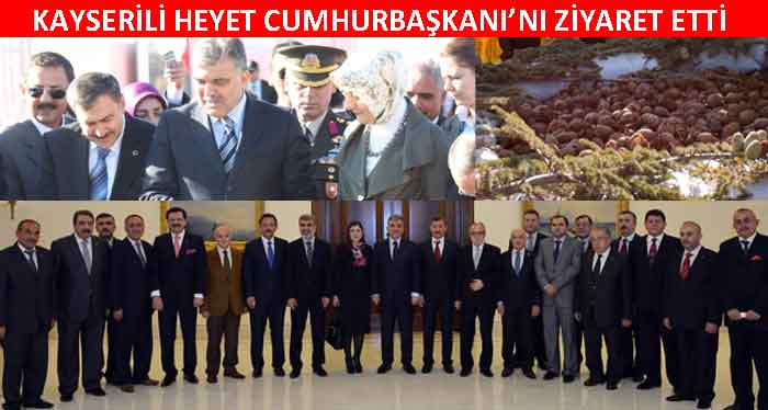 CUMHURBAŞKANI SEDİR  TOHUMLARINI SORDU