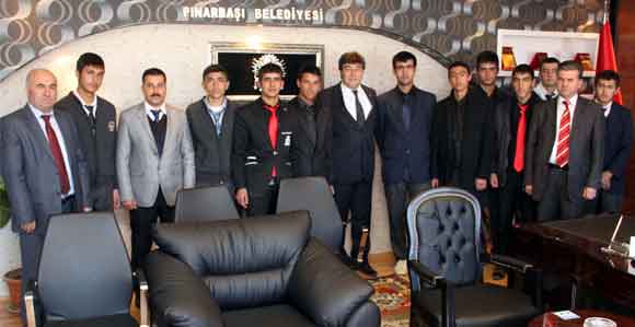 PINARBAŞILI ÖĞRENCİLER ALMANYA'DA EĞİTİM ALACAK 