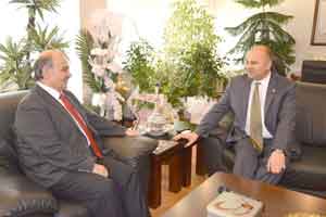 KOCASİNAN´DAN EMNİYET MÜDÜRÜ´NE ZİYARET