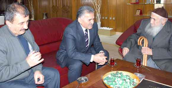 ESER CAMİ MÜTEVELLİ HEYETİ MELİKGAZİ BELEDİYESİNİ ZİYARET ETTİ