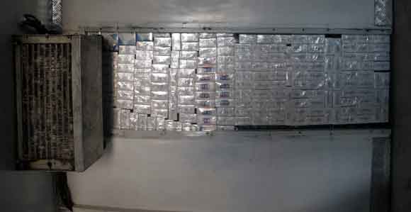 SİGARA KAÇAKÇILARININ ZULASINI POLİS PATLATTI