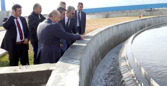 VALİ YILMAZ, KAYSERİ OSB ATIKSU ARITMA TESİSİNDE İNCELEMELERDE BULUNDU