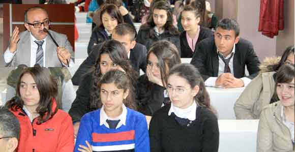LİSELİLERİN BU AY Kİ ERDEMLİ KONUĞU VELİ ALTINKAYA OLDU…
