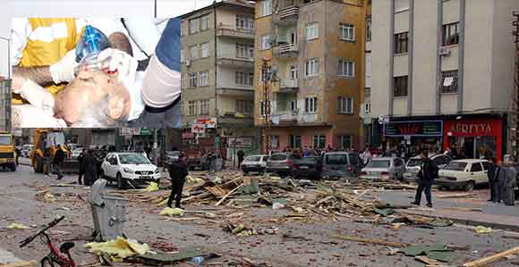 UÇAN ÇATININ ALTINDA KALAN ADAM ÖLDÜ