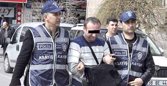 UKRAYNALI KASA HIRSIZI GÖZALTINA ALINDI