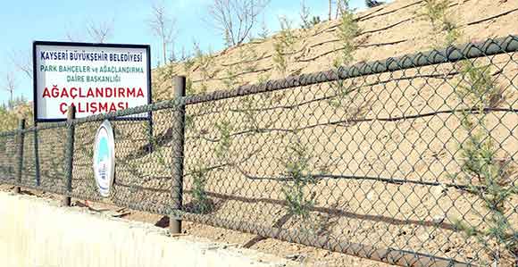 BÜYÜKŞEHİR DAHA YEŞİL BİR KAYSERİ İÇİN ÇALIŞIYOR