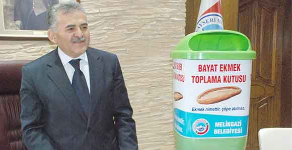 MELİKGAZİ BELEDİYESİ BAYAT EKMEK TOPLAYACAK