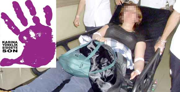 KOCASININ SIRTINDAN BIÇAKLADIĞI KADIN TEDAVİ ALTINA ALINDI