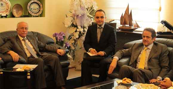 YUNANİSTAN BÜYÜK ELÇİSİ KTO’YU ZİYARET ETTİ